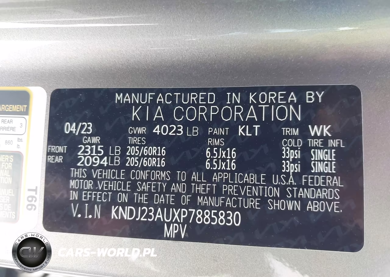 2023 Kia Alma Lx VIN:KNDJ23AUXP7885830 - 9