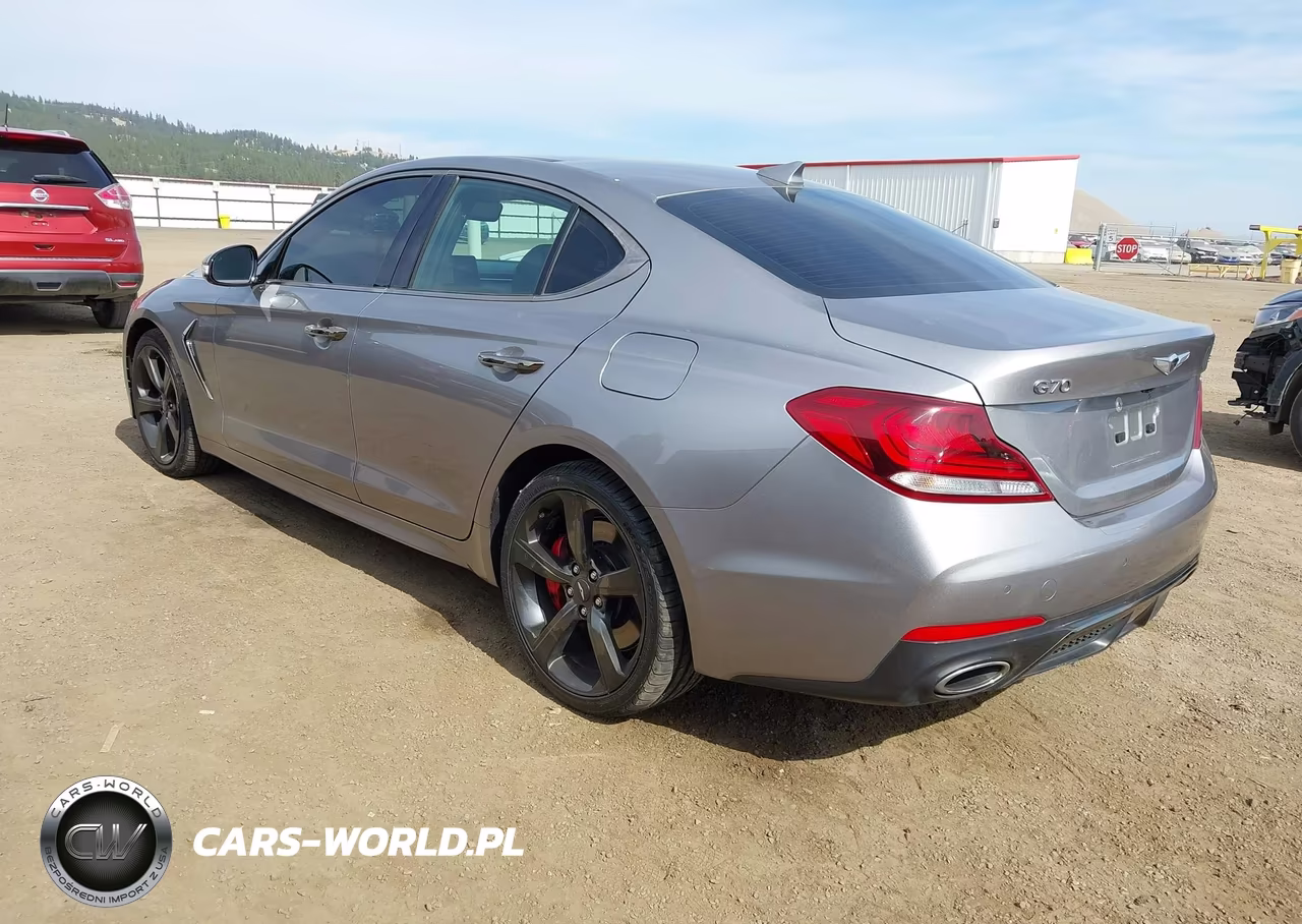 2020 Genesis G70 3.3T Rwd VIN:KMTG34LE3LU056548 - 3