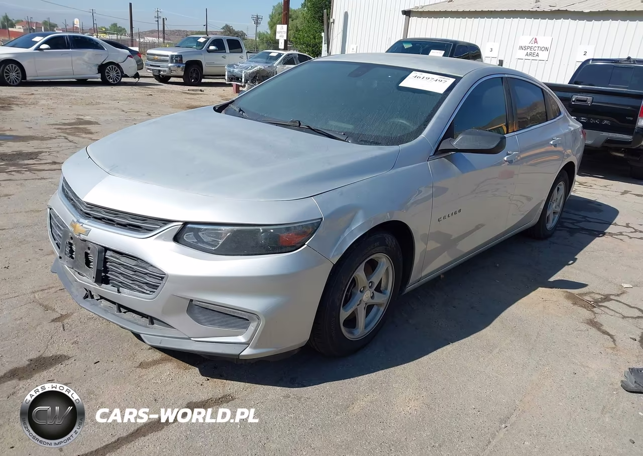 2017 Chevrolet Malibu Ls VIN:1G1ZB5ST6HF287335 - 2
