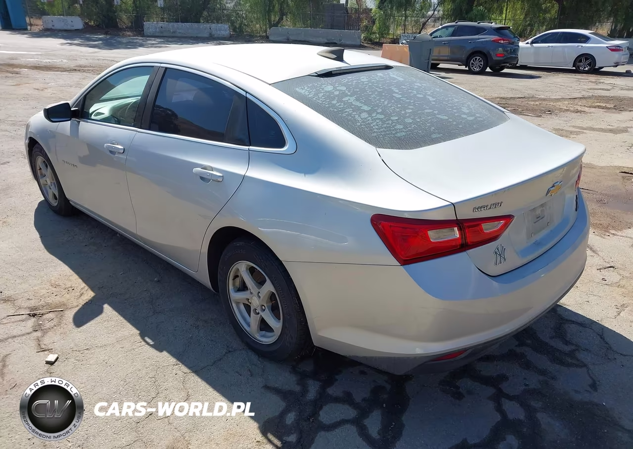 2017 Chevrolet Malibu Ls VIN:1G1ZB5ST6HF287335 - 3