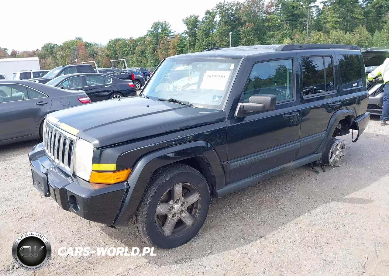 2007 Jeep Commander Sport VIN:1J8HG48K87C608569 - 2