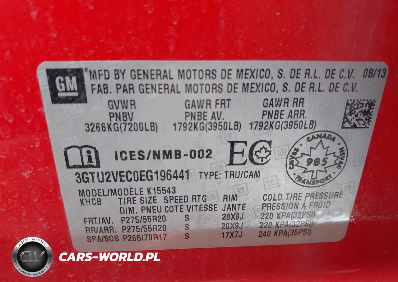 2014 GMC Sierra 1500 Slt VIN:3GTU2VEC0EG196441 - 9