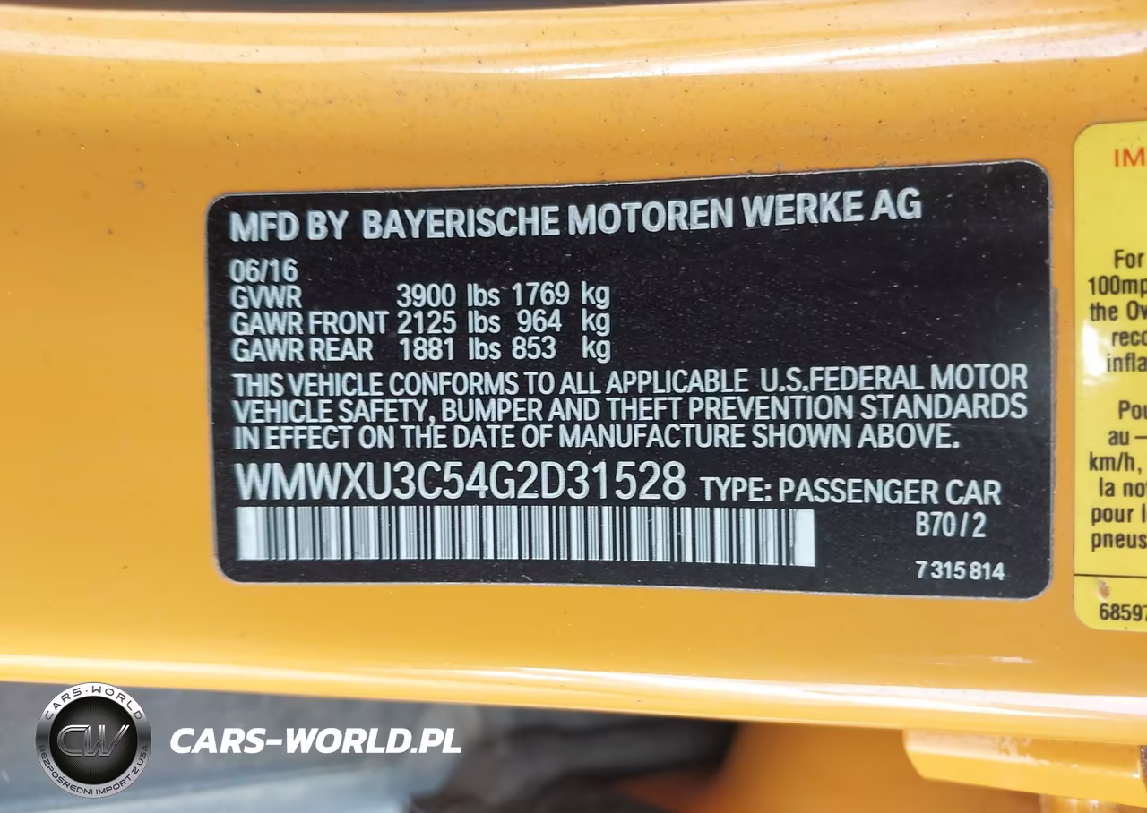 2016 Mini Hardtop Cooper S VIN:WMWXU3C54G2D31528 - 9