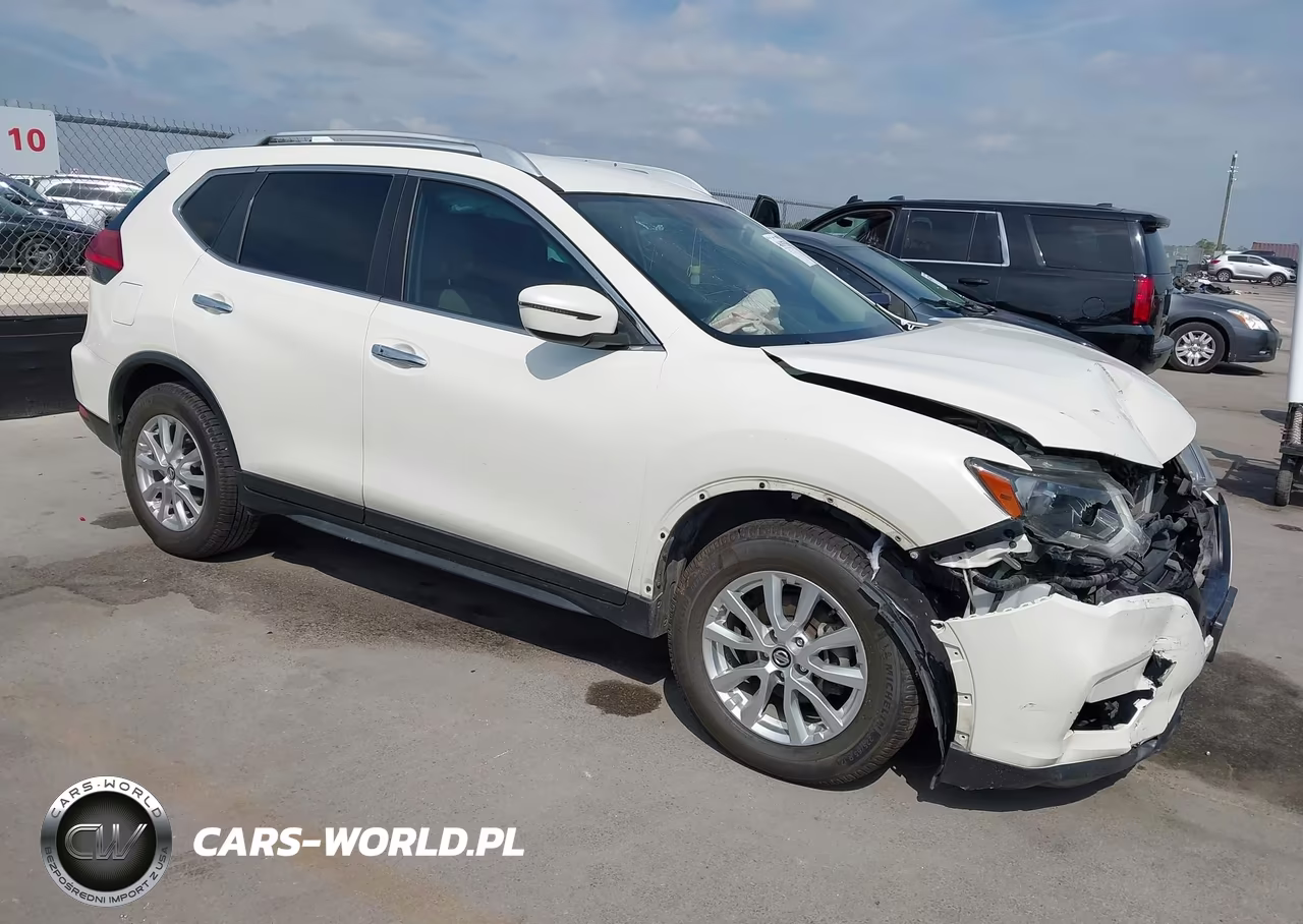 2017 Nissan Rogue Sv VIN:JN8AT2MT2HW131312 - 1