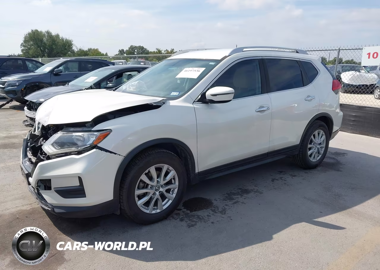 2017 Nissan Rogue Sv VIN:JN8AT2MT2HW131312 - 2