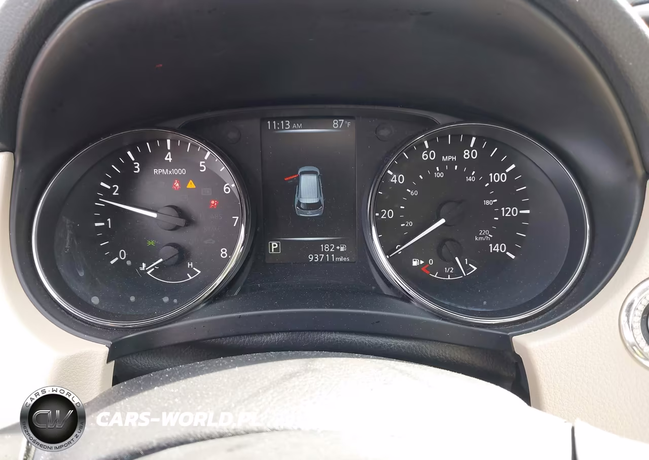 2017 Nissan Rogue Sv VIN:JN8AT2MT2HW131312 - 7