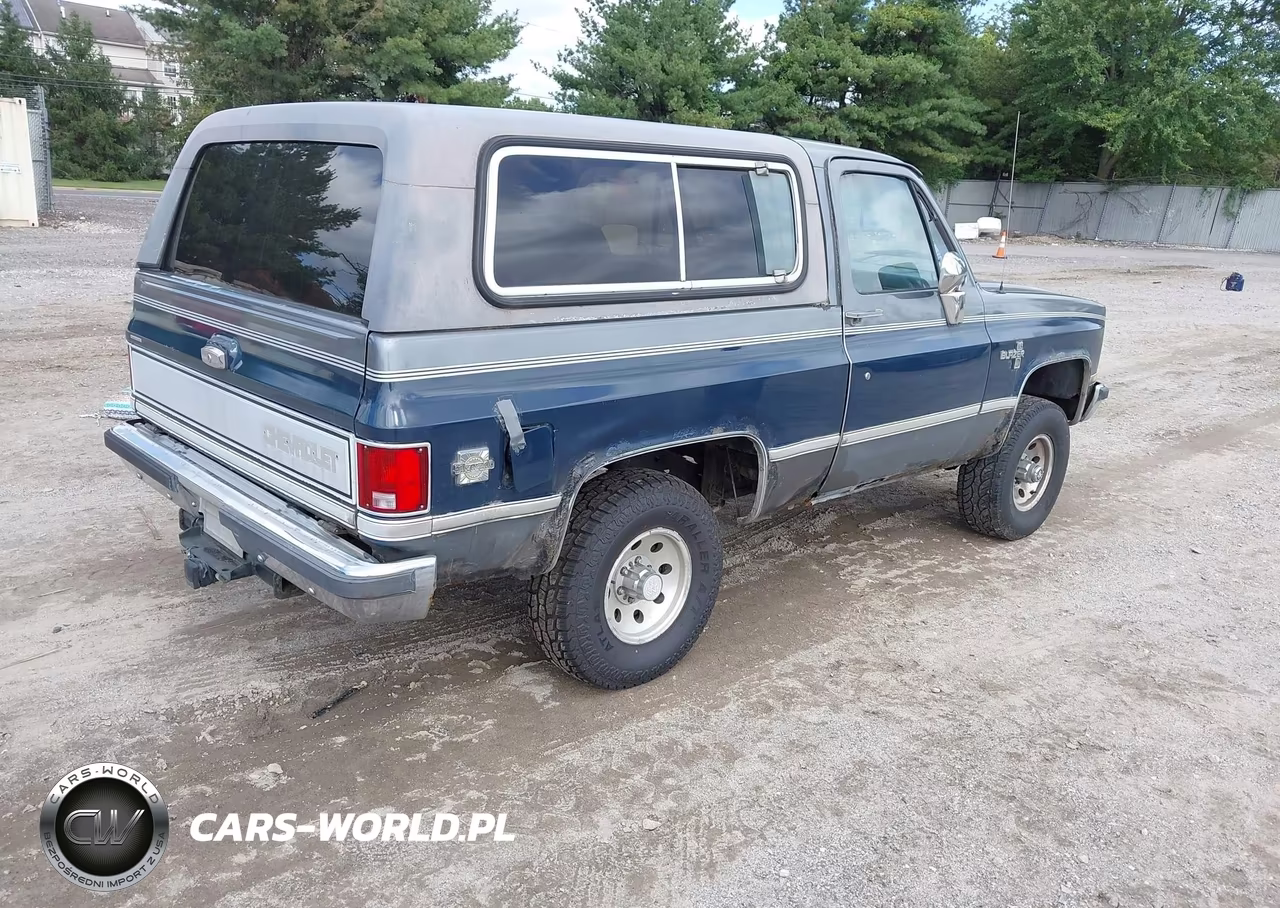 1988 Chevrolet Blazer V10 VIN:1GNEV18K2JF178520 - 4
