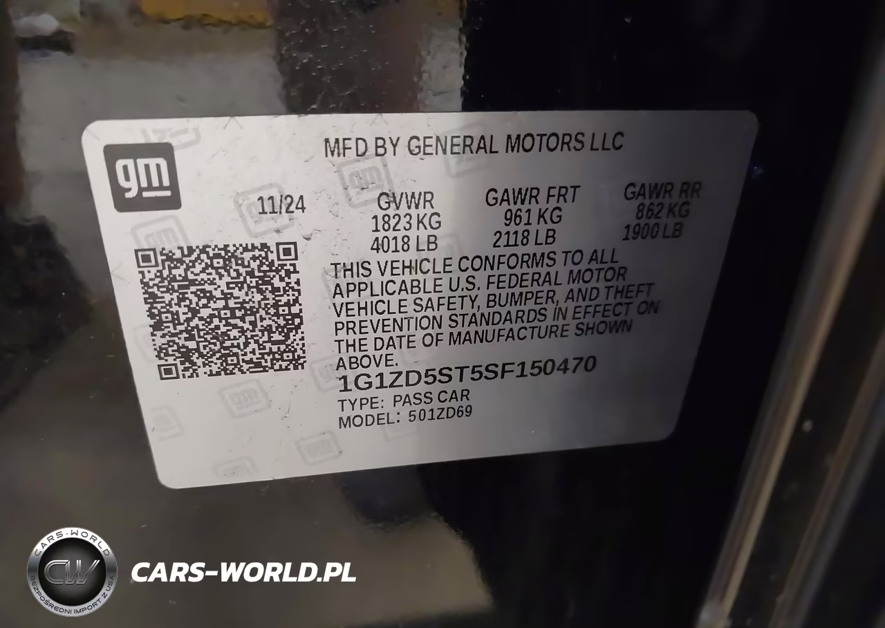 2025 Chevrolet Malibu Fwd 1Lt VIN:1G1ZD5ST5SF150470 - 9