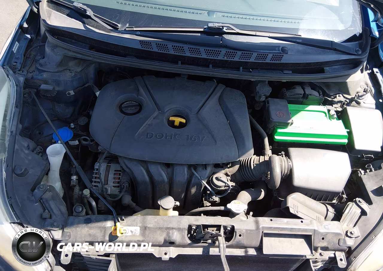 2014 Hyundai Elantra Se VIN:KMHDH4AE4EU153763 - 10