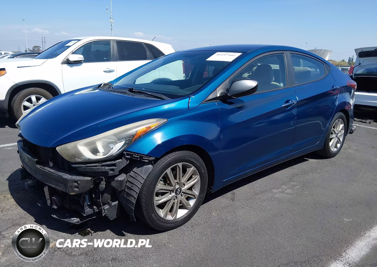 2014 Hyundai Elantra Se VIN:KMHDH4AE4EU153763 - 2