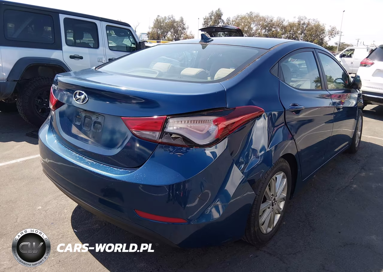 2014 Hyundai Elantra Se VIN:KMHDH4AE4EU153763 - 4