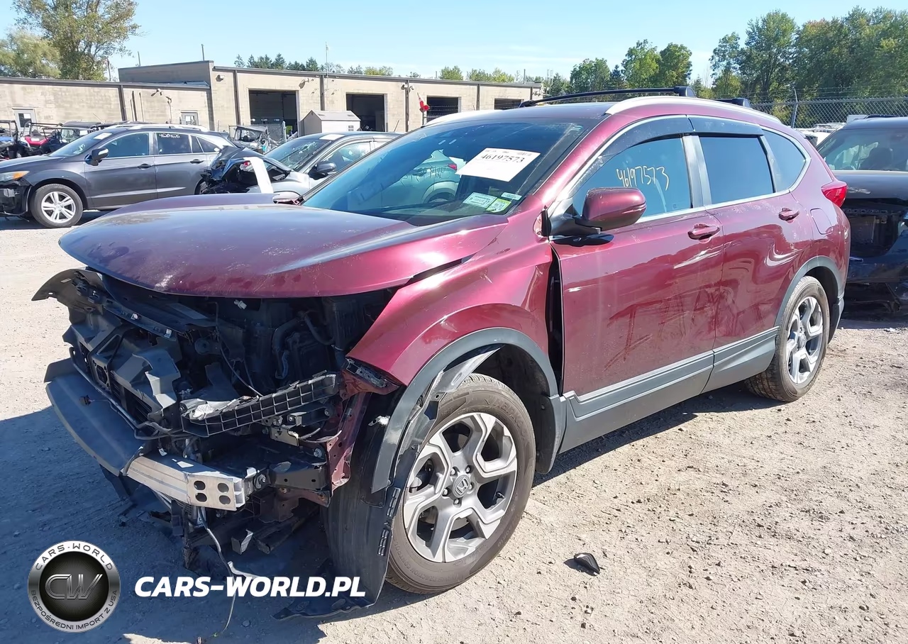 2017 Honda Cr-V Ex-L-Ex-L Navi VIN:5J6RW2H81HL050549 - 2