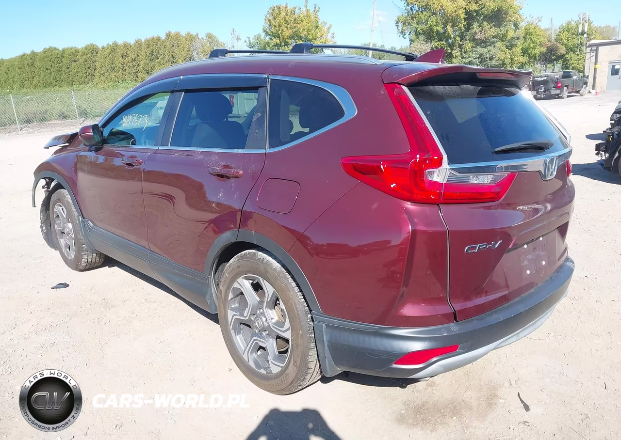 2017 Honda Cr-V Ex-L-Ex-L Navi VIN:5J6RW2H81HL050549 - 3
