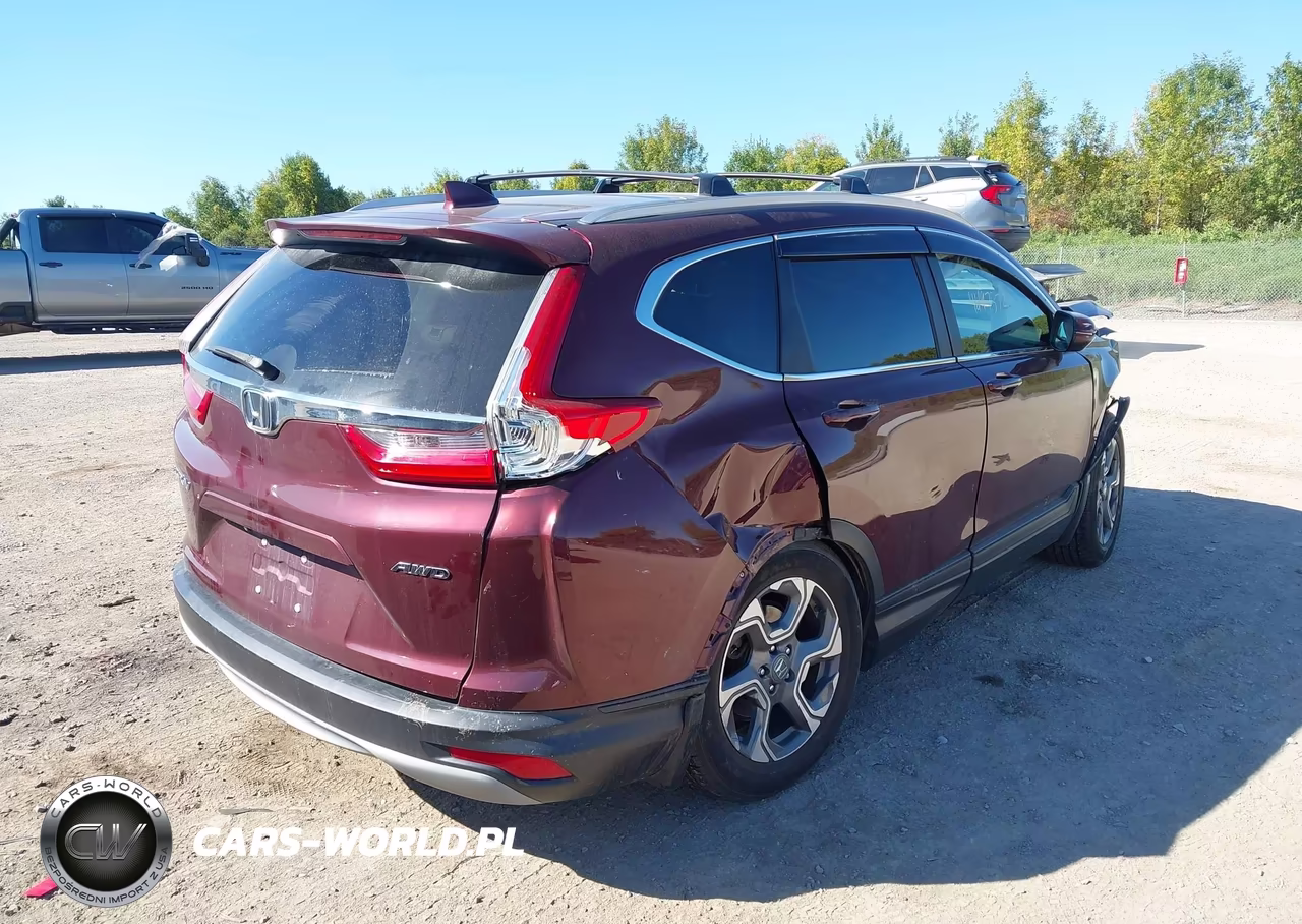2017 Honda Cr-V Ex-L-Ex-L Navi VIN:5J6RW2H81HL050549 - 4