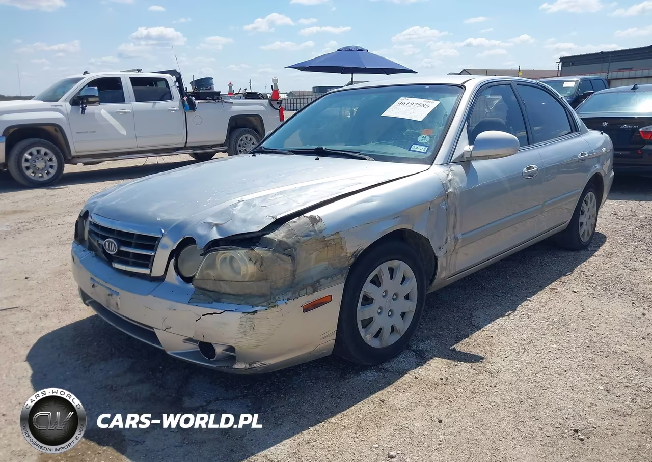 2005 Kia Optima Ex-Lx VIN:KNAGD126655381533 - 2