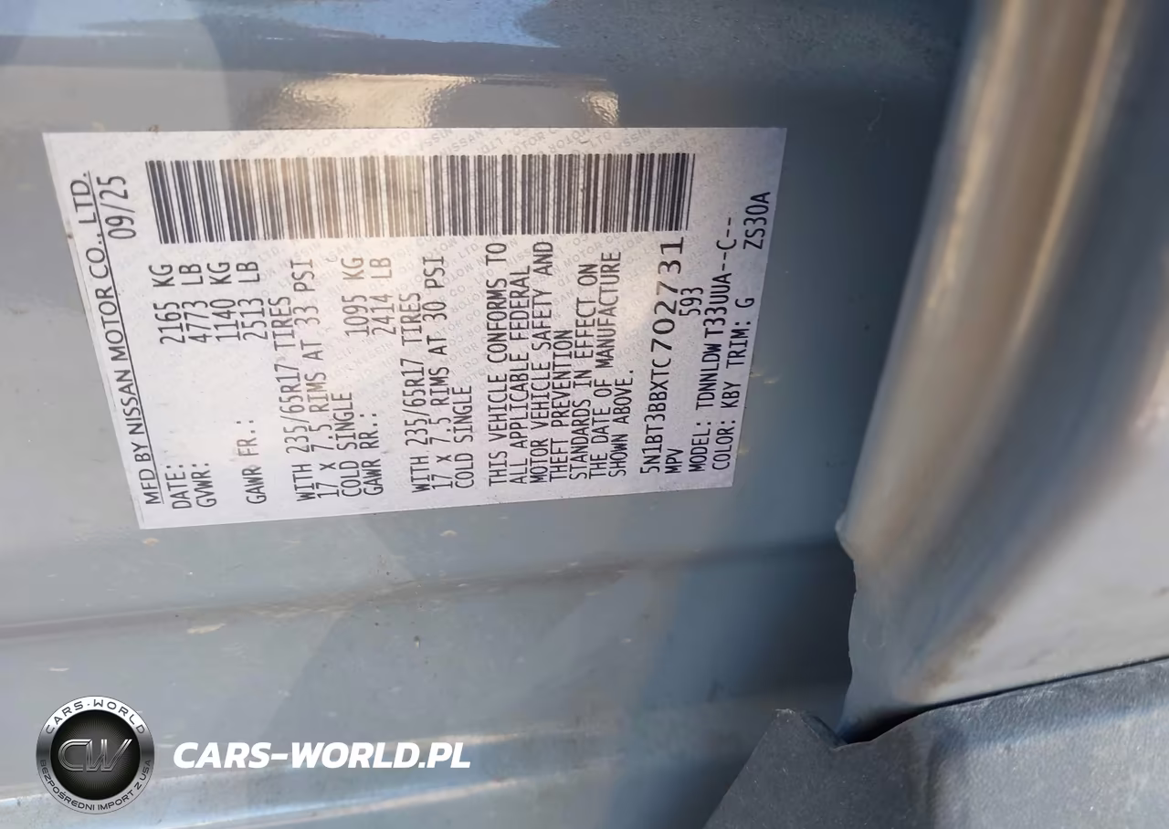 2026 Nissan Rogue Rock Creek VIN:5N1BT3BBXTC702731 - 9