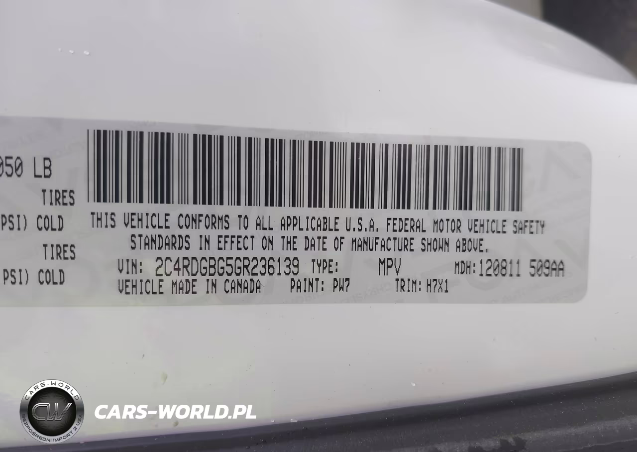 2016 Dodge Grand Caravan Se VIN:2C4RDGBG5GR236139 - 9