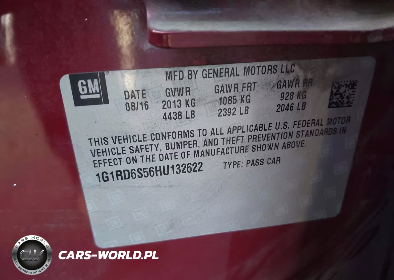 2017 Chevrolet Volt Premier VIN:1G1RD6S56HU132622 - 9