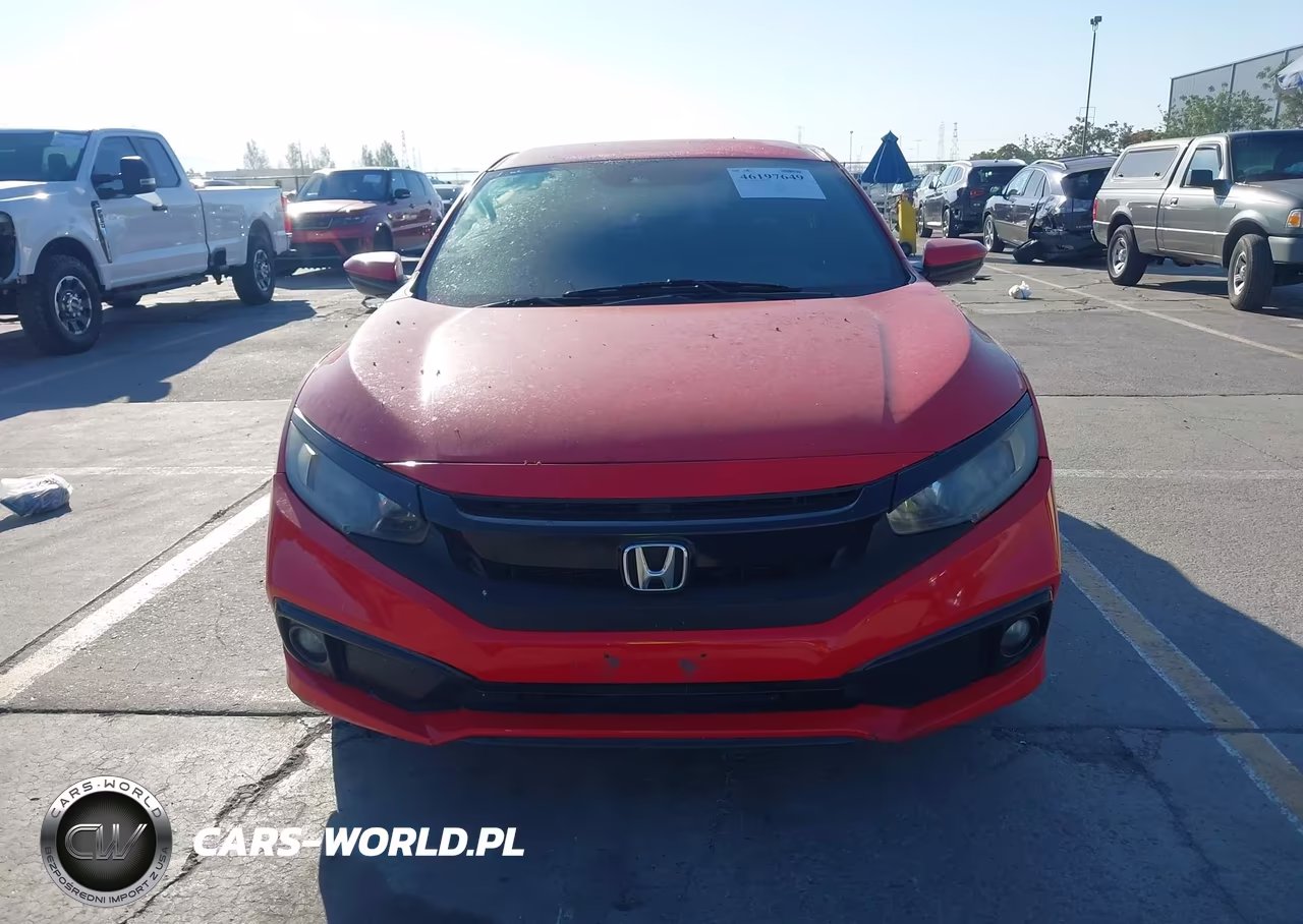 2019 Honda Civic Sport VIN:2HGFC2F89KH503830 - 12