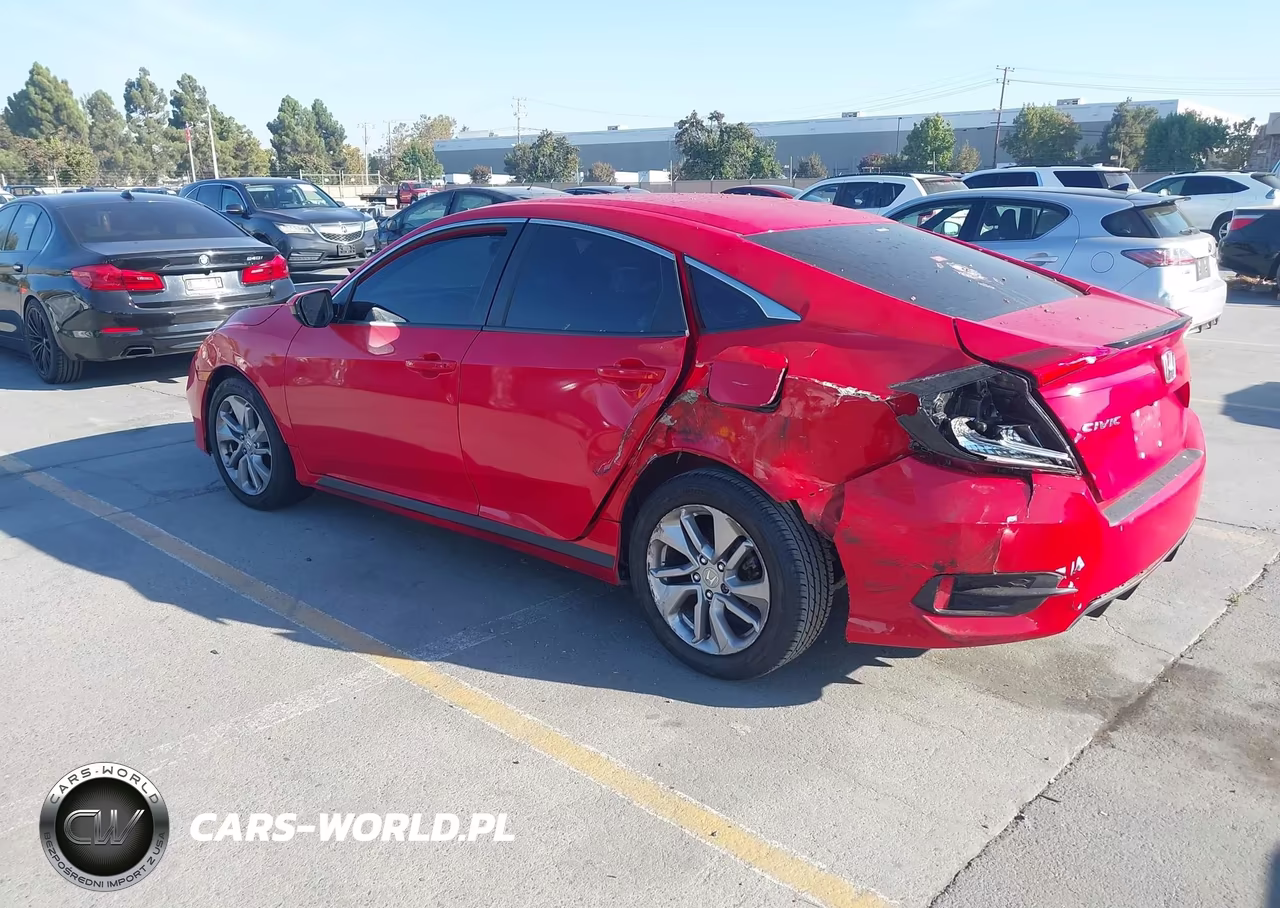 2019 Honda Civic Sport VIN:2HGFC2F89KH503830 - 3