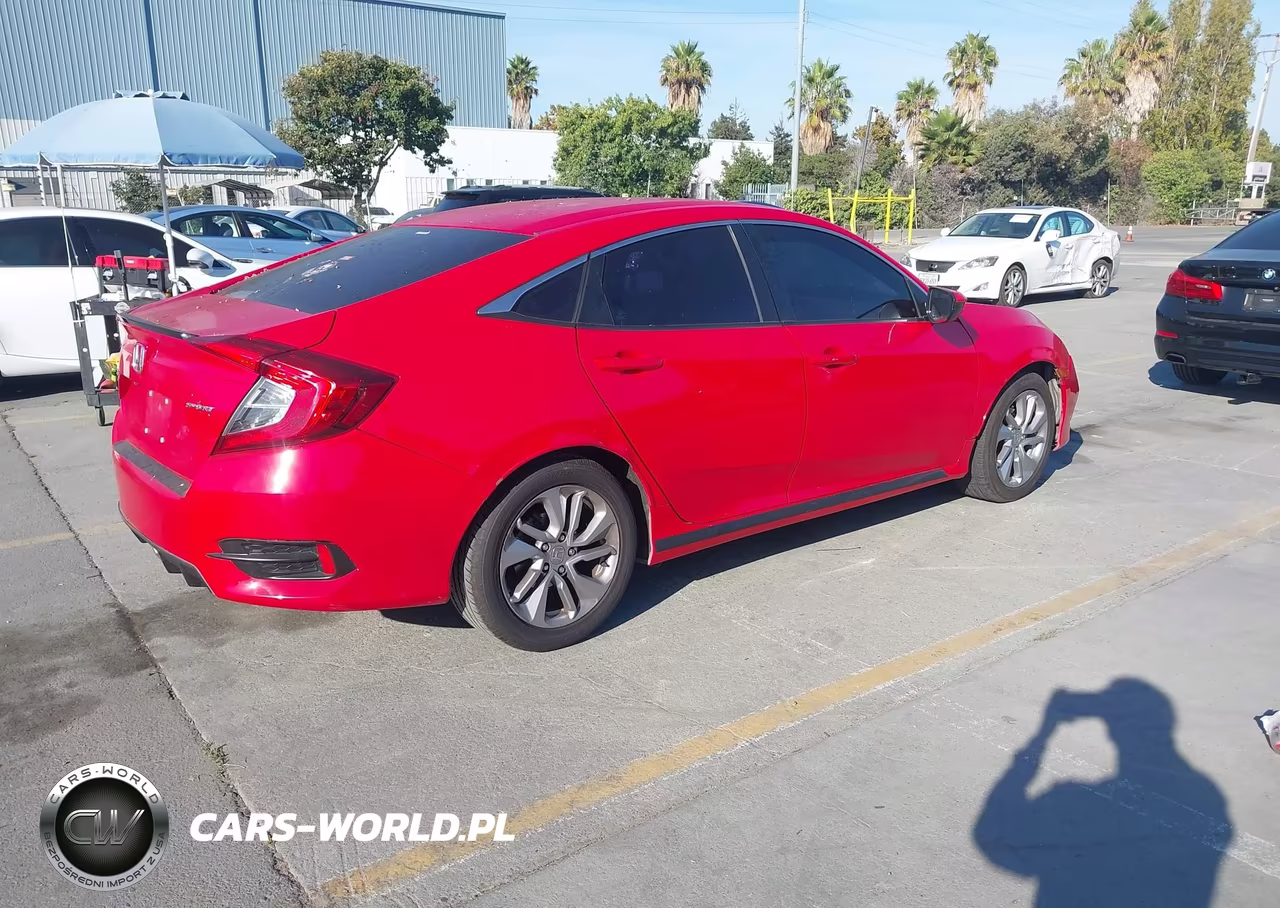 2019 Honda Civic Sport VIN:2HGFC2F89KH503830 - 4