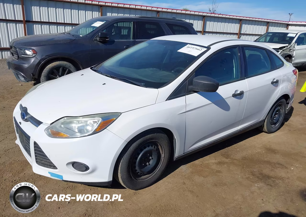 2012 Ford Focus S VIN:1FAHP3E27CL302629 - 2