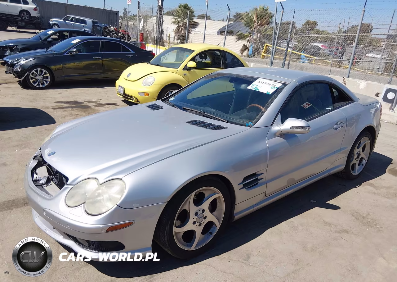 2003 Mercedes-Benz Sl 500 VIN:WDBSK75F93F061789 - 2
