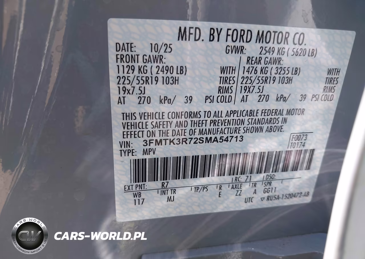 2025 Ford Mustang Mach-E Premium VIN:3FMTK3R72SMA54713 - 9