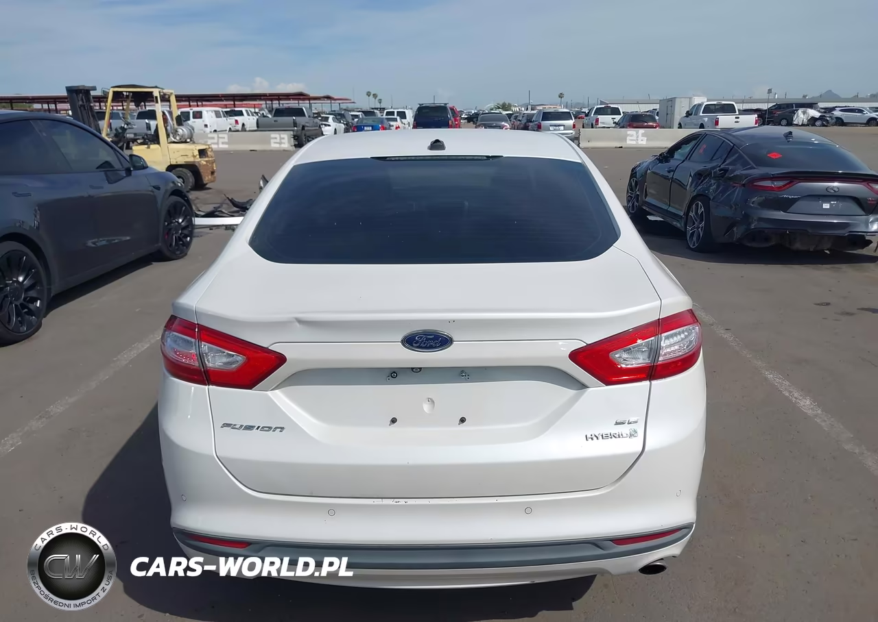 2014 Ford Fusion Se Hybrid VIN:3FA6P0LU9ER122194 - 16