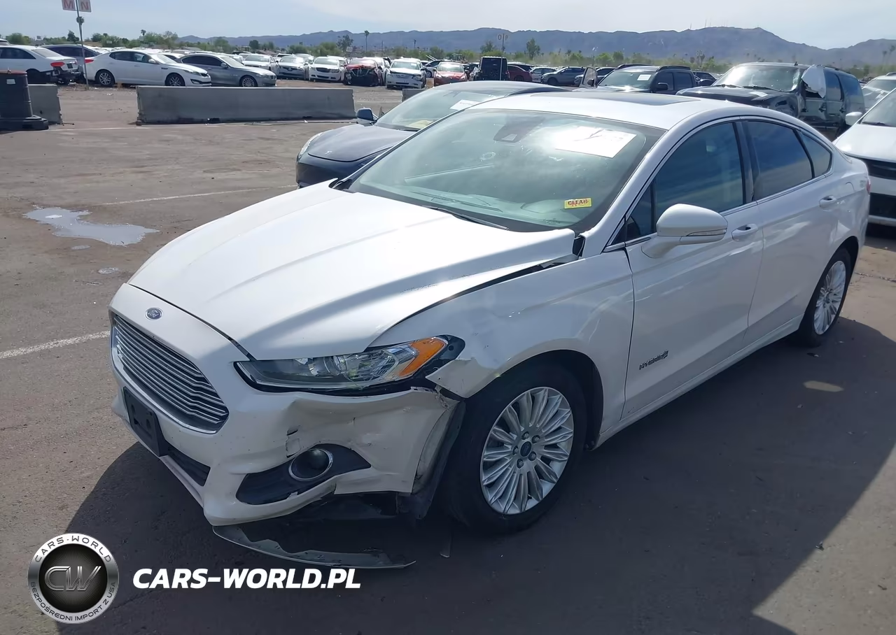 2014 Ford Fusion Se Hybrid VIN:3FA6P0LU9ER122194 - 2