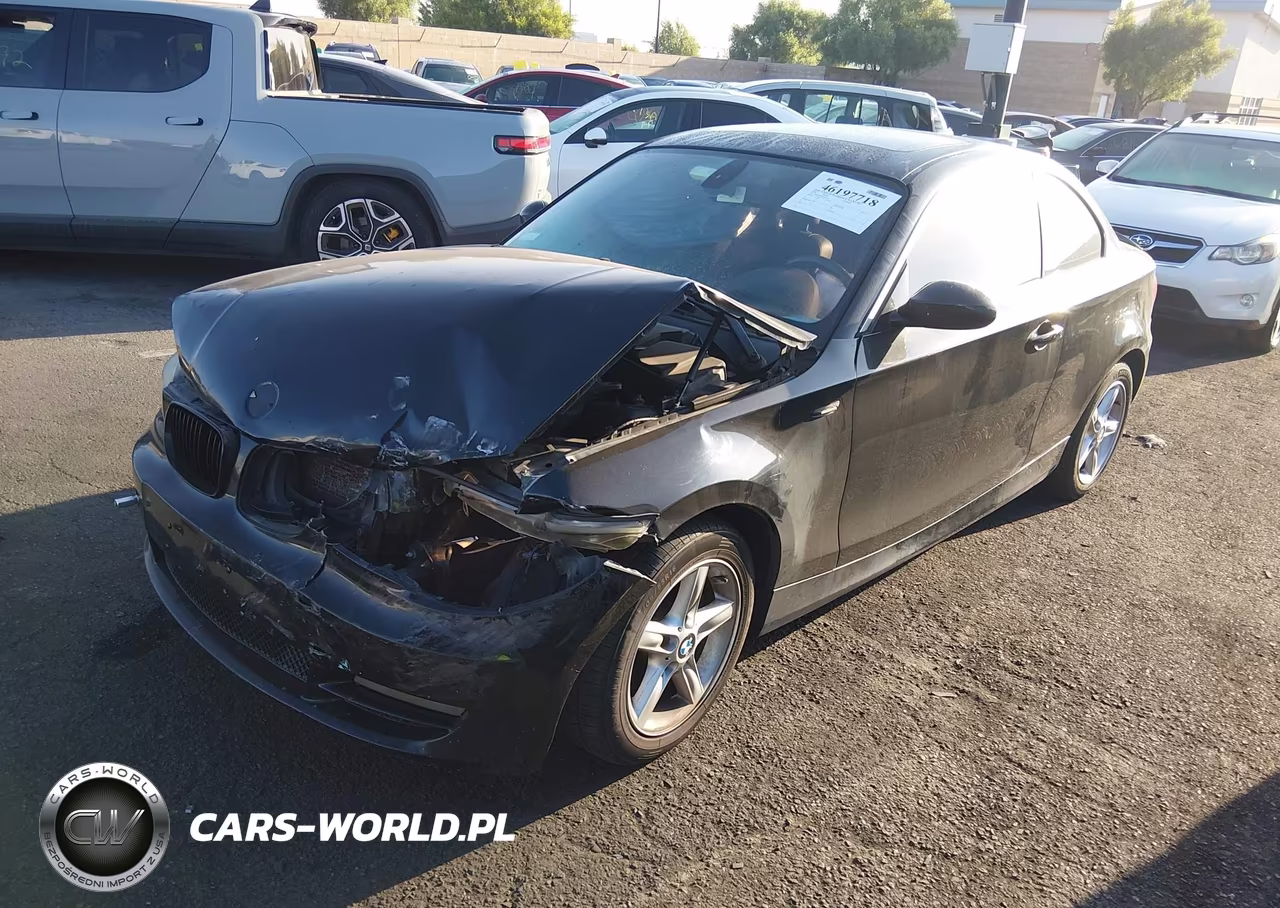 2009 BMW 1 Series 128I VIN:WBAUP93549VF49189 - 2
