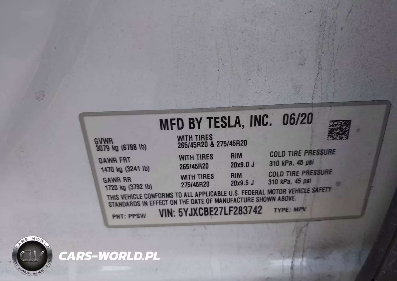 2020 Tesla Modelo X Long Range Dual Motor All-Wheel Drive-Long Range Plus Dual Motor All-Wheel Drive VIN:5YJXCBE27LF283742 - 9