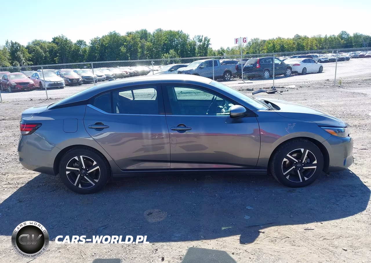 2025 Nissan Sentra Sv VIN:3N1AB8CV7SY353805 - 14