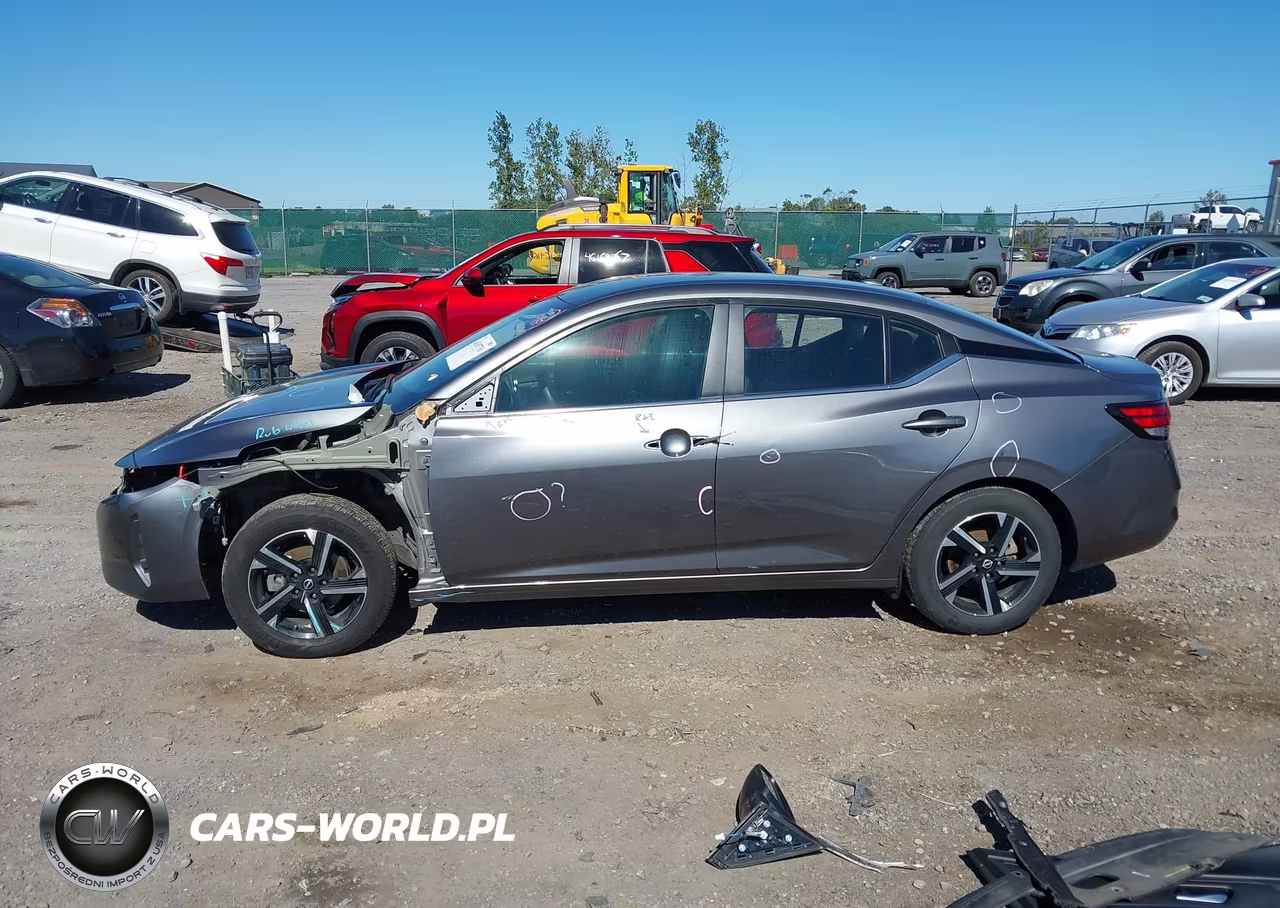 2025 Nissan Sentra Sv VIN:3N1AB8CV7SY353805 - 15