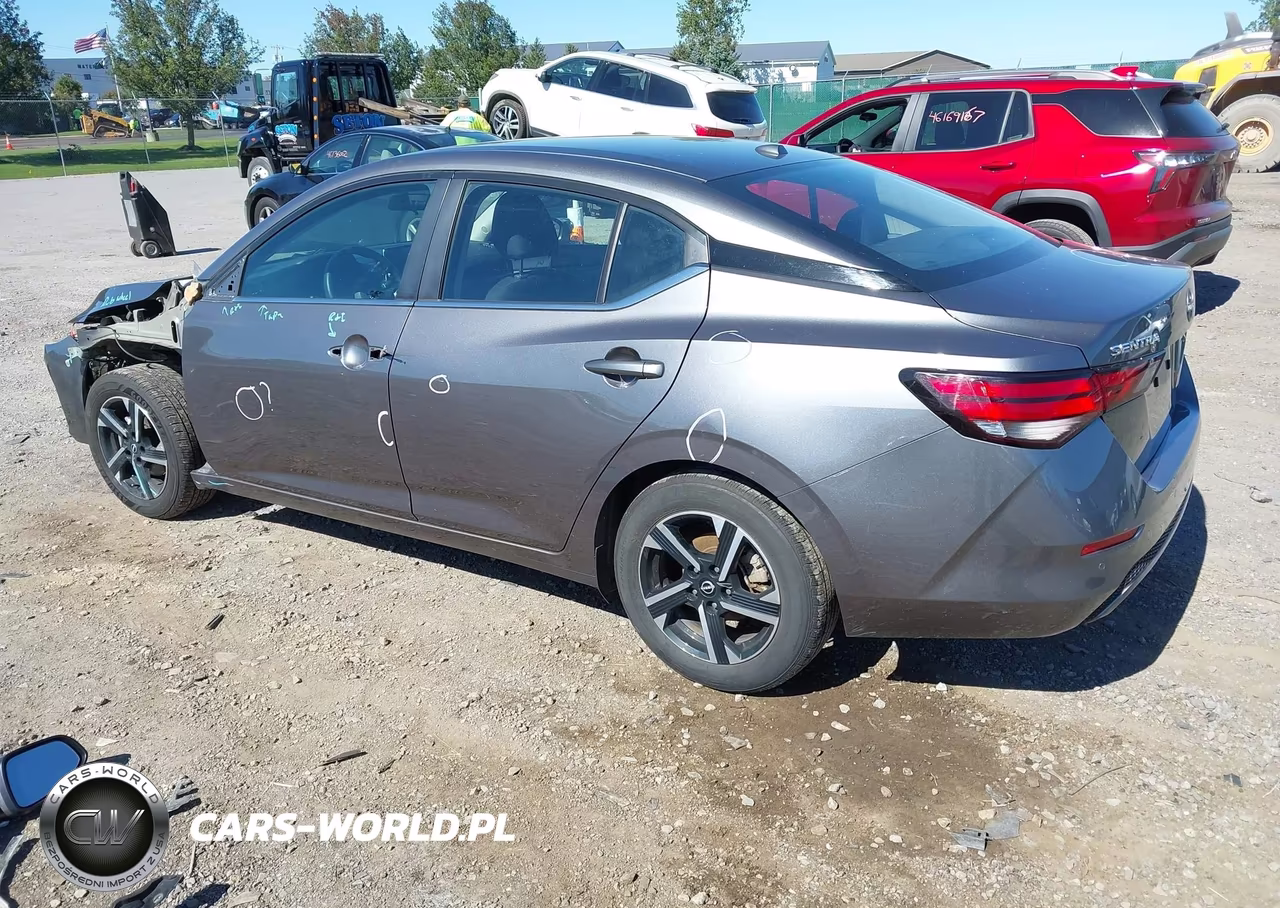 2025 Nissan Sentra Sv VIN:3N1AB8CV7SY353805 - 3