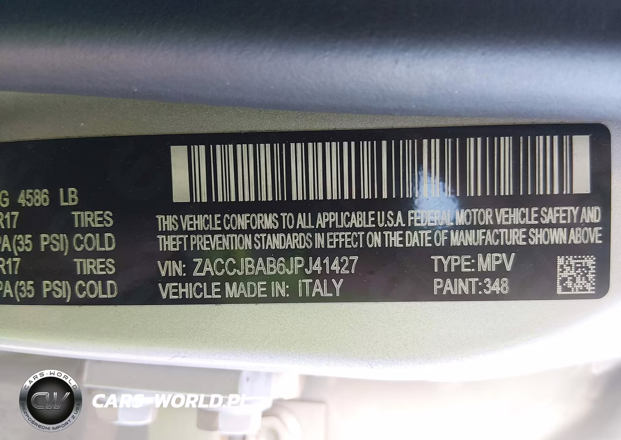 2018 Jeep Renegade Sport 4X4 VIN:ZACCJBAB6JPJ41427 - 9