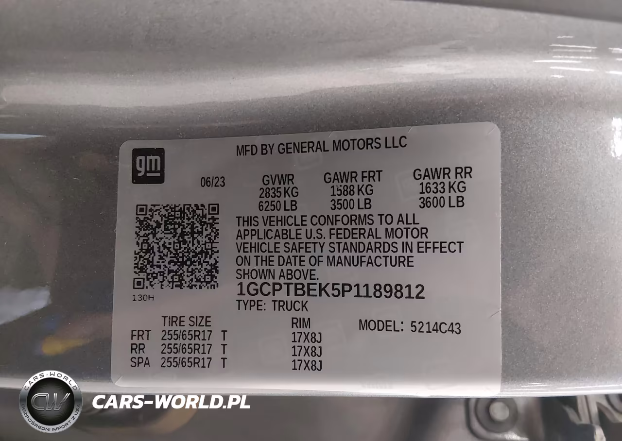 2023 Chevrolet Colorado 4Wd Short Box Wt VIN:1GCPTBEK5P1189812 - 9