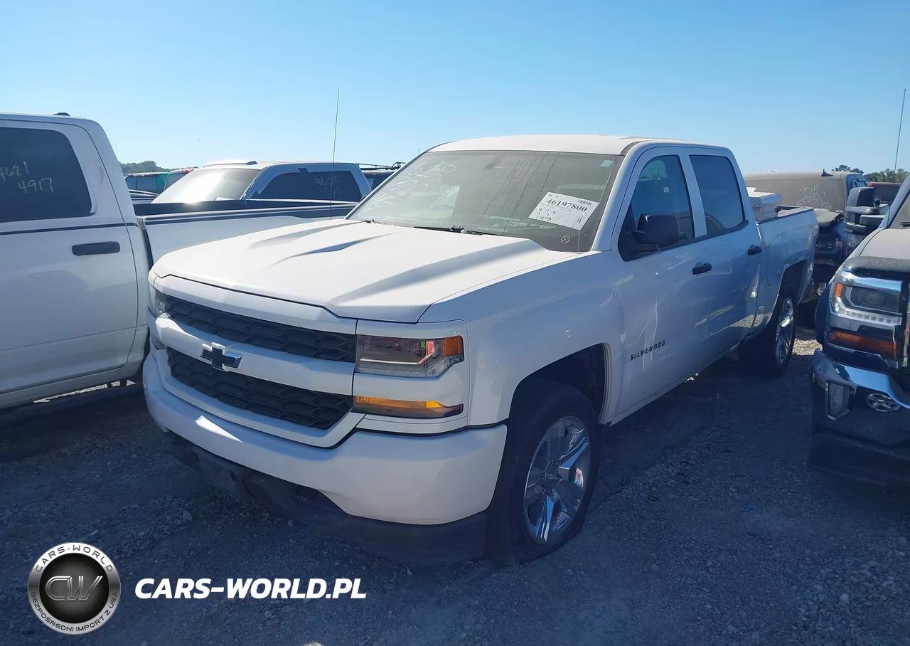 2018 Chevrolet Silverado 1500 Custom VIN:3GCPCPEC9JG462538 - 2