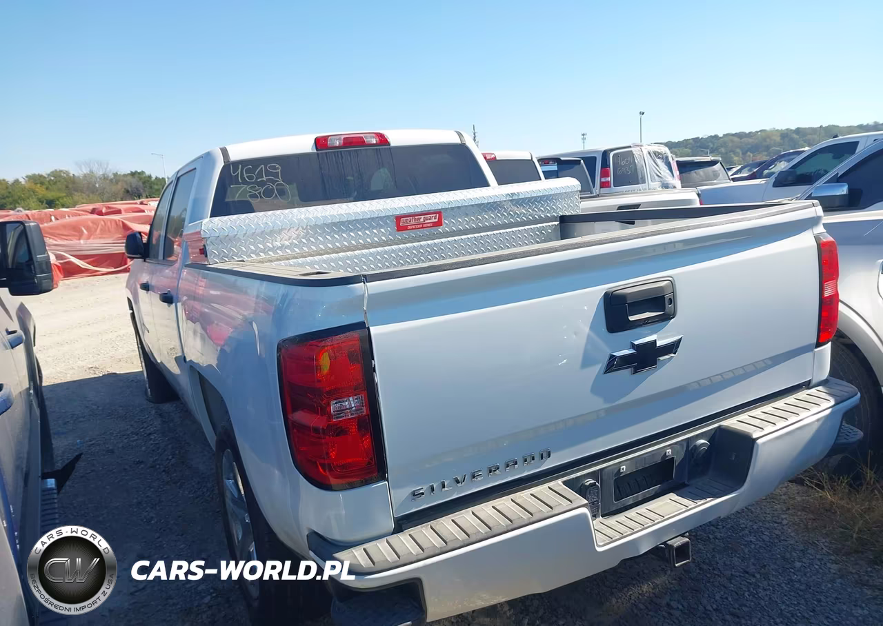 2018 Chevrolet Silverado 1500 Custom VIN:3GCPCPEC9JG462538 - 3
