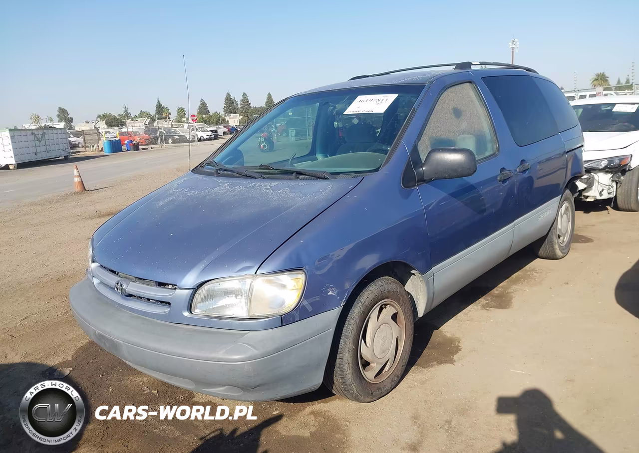 1998 Toyota Sienna Le VIN:4T3ZF13C5WU030987 - 2