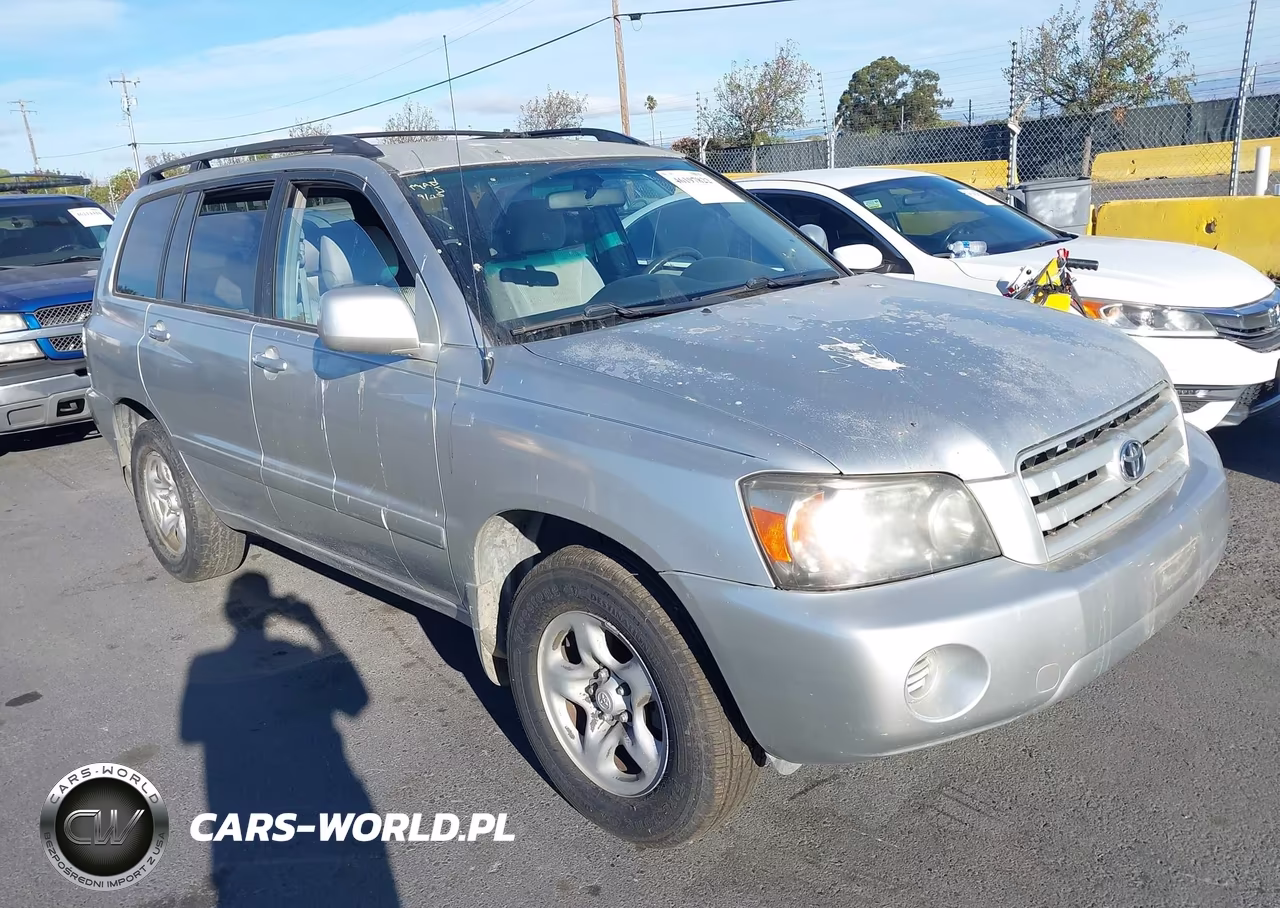 2006 Toyota Highlander 3Rd Row