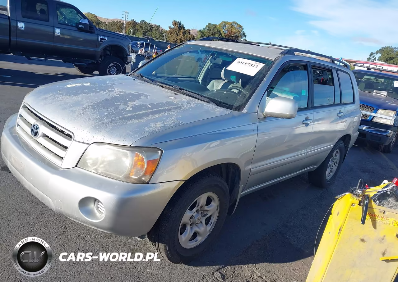 2006 Toyota Highlander 3Rd Row VIN:JTEDD21A260150284 - 2