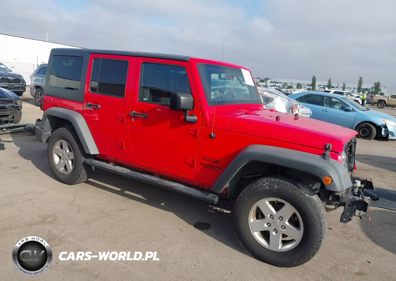 2017 Jeep Wrangler Unlimited Sport 4X4 VIN:1C4BJWDGXHL602589 - 1