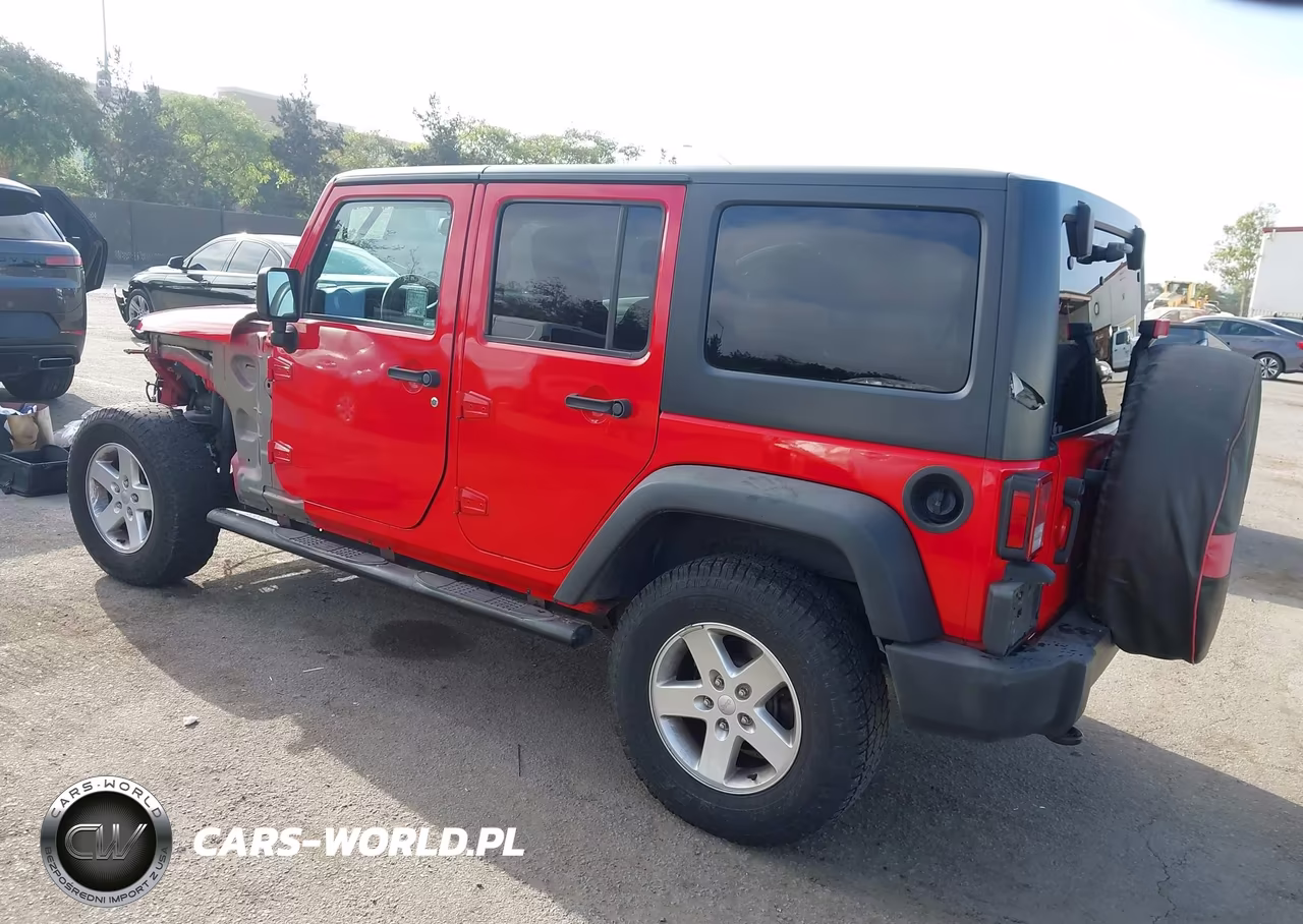 2017 Jeep Wrangler Unlimited Sport 4X4 VIN:1C4BJWDGXHL602589 - 3