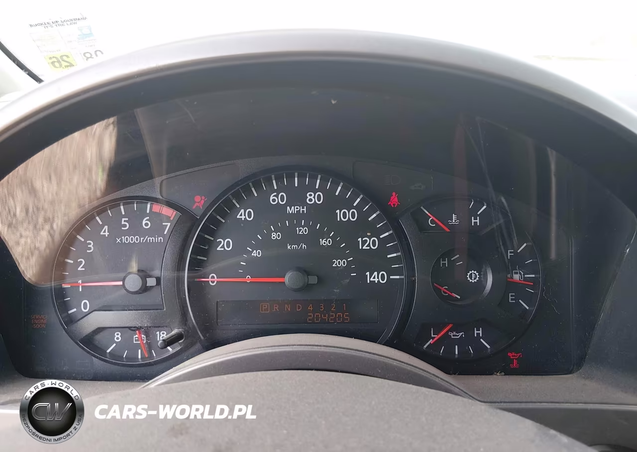 2004 Nissan Titan Se VIN:1N6AA06A14N547804 - 7