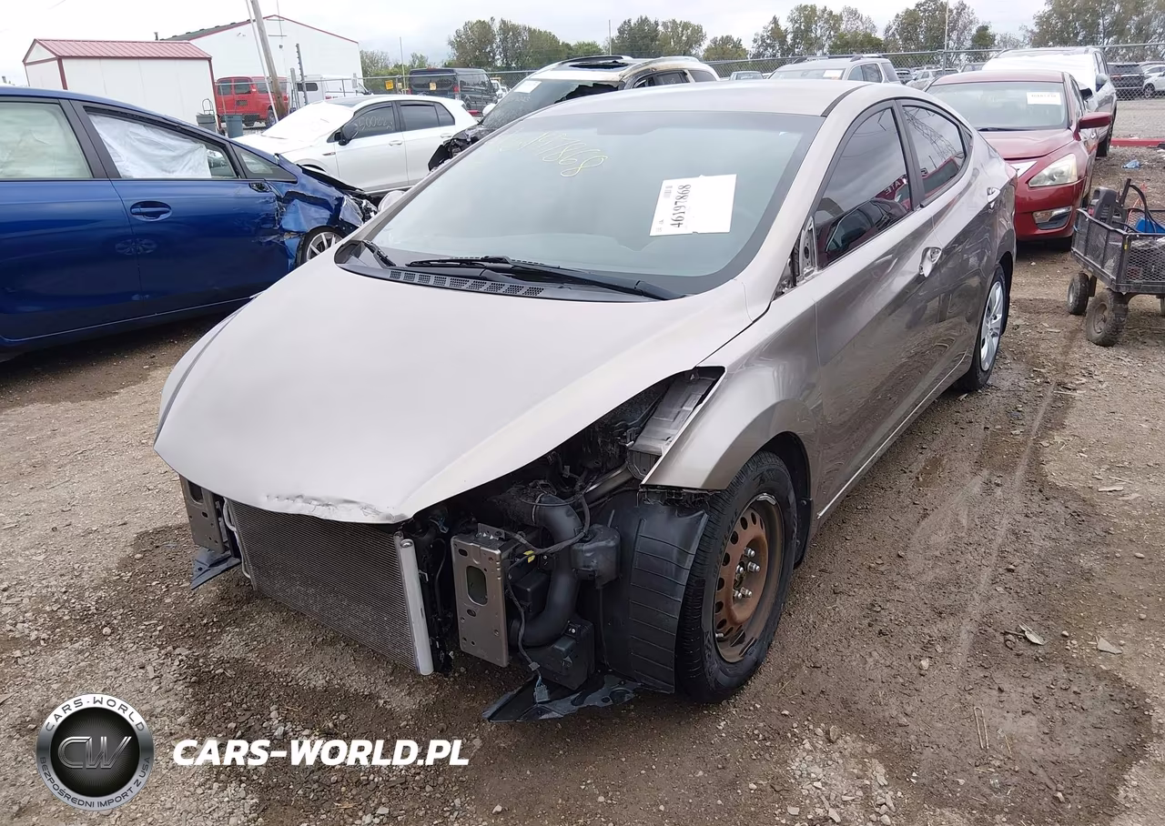 2016 Hyundai Elantra Se VIN:5NPDH4AEXGH795437 - 2