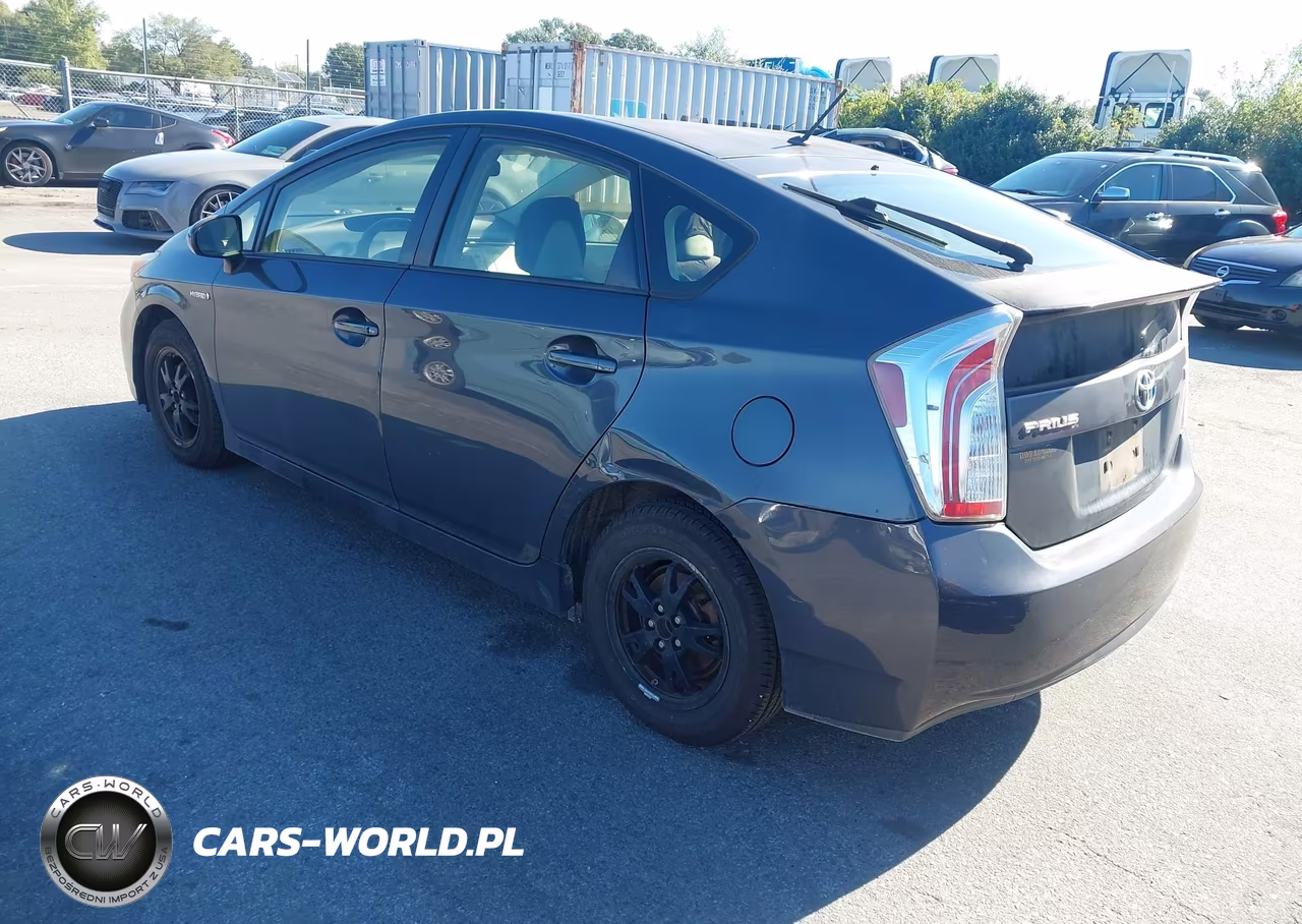 2012 Toyota Prius Two VIN:JTDKN3DUXC5451436 - 3