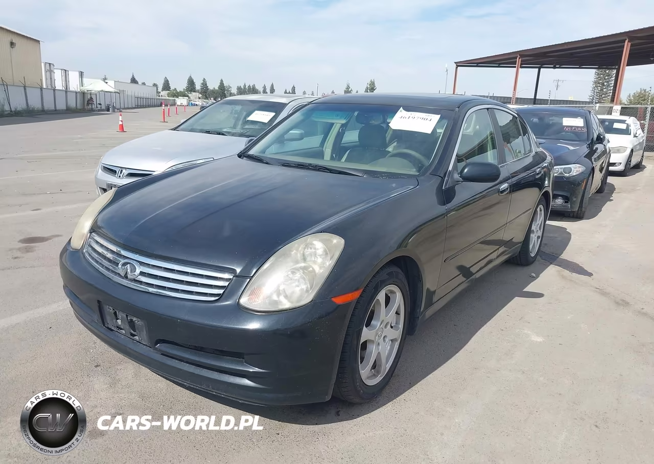 2003 Infiniti G35 Luxury Leather VIN:JNKCV51E63M314933 - 2