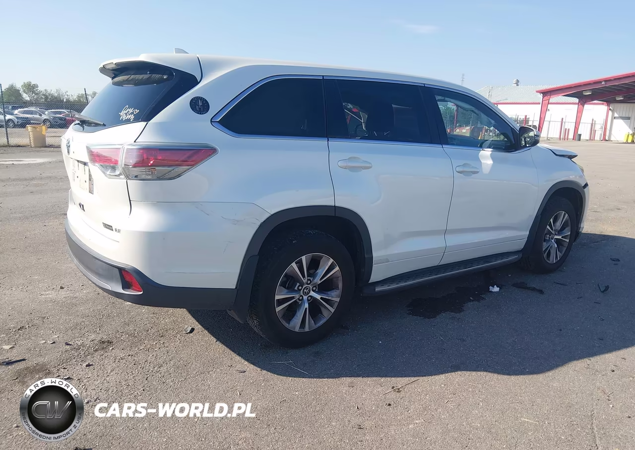 2016 Toyota Highlander Le Plus VIN:5TDZKRFH8GS149511 - 4
