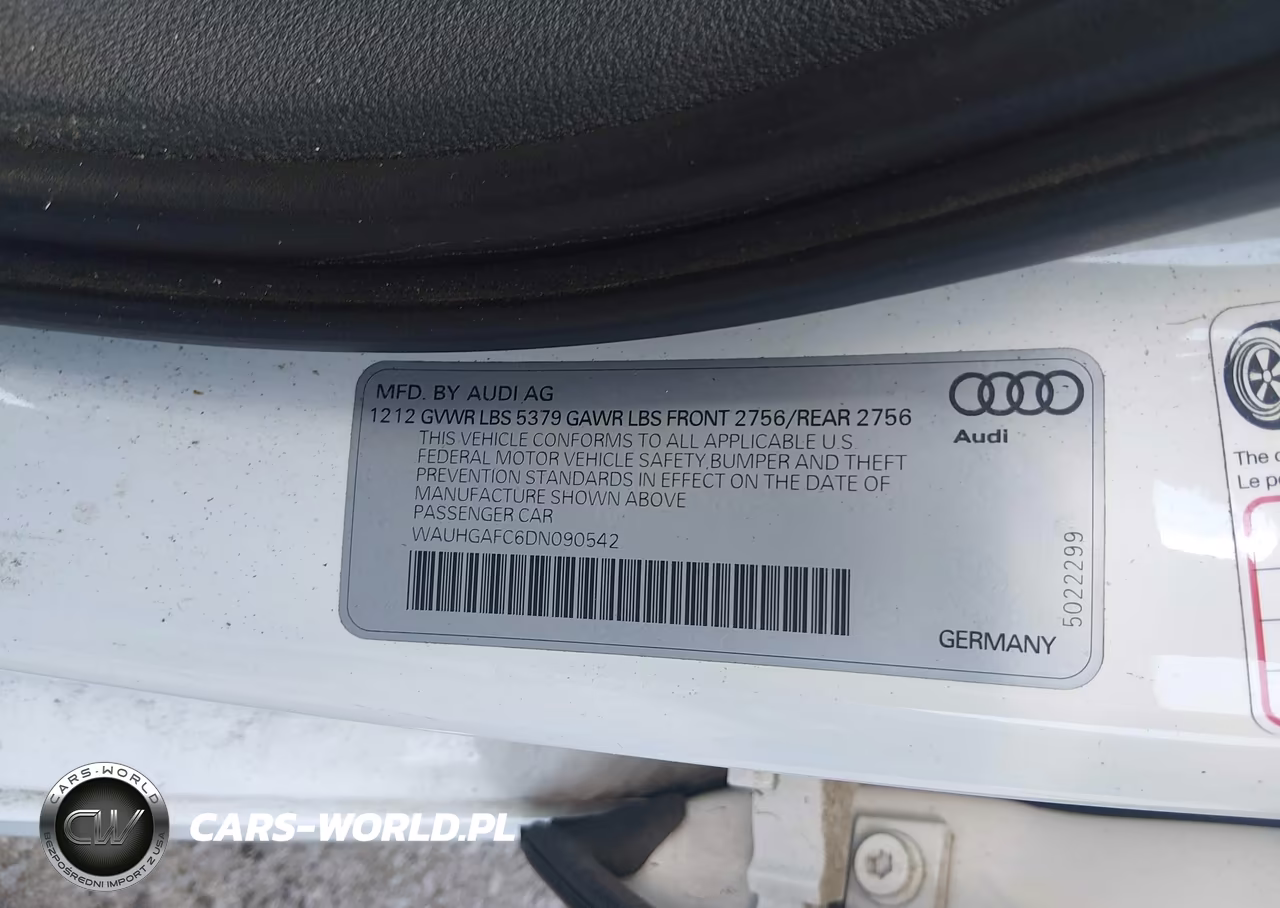 2013 Audi A6 3.0T Prestige VIN:WAUHGAFC6DN090542 - 9